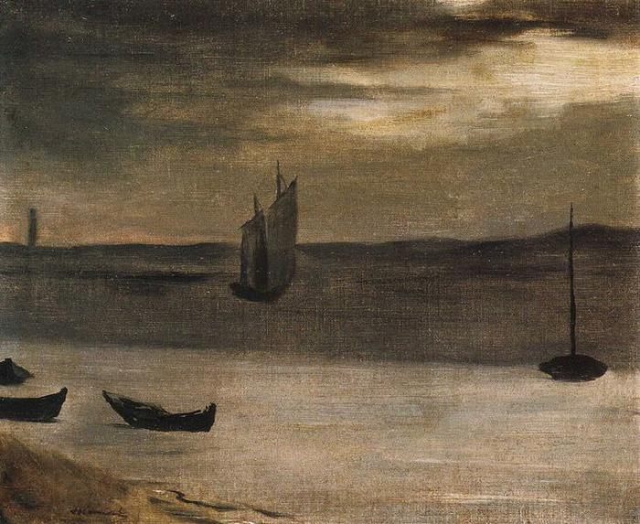 Edouard Manet Le Bassin d'Arcachon France oil painting art
